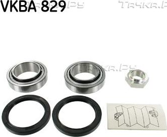 Ступичный подшипник (комплект) SKF. Артикул VKBA 829