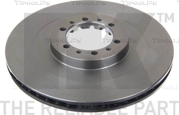 Тормозной диск NK передний для Mitsubishi Pajero II 1998-2000. Артикул 203044