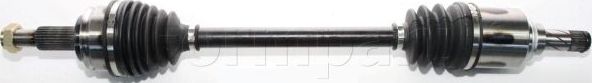 Полуось (привод в сборе, приводной вал) Formpart. Артикул 22380105/S