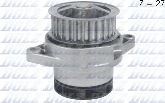 Помпа (водяной насос) Dolz для Volkswagen Caddy II 1995-2003. Артикул A179