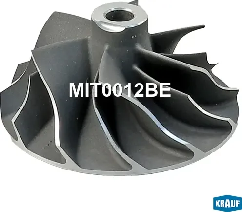 Крыльчатка турбокомпрессора Krauf. Артикул MIT0012BE