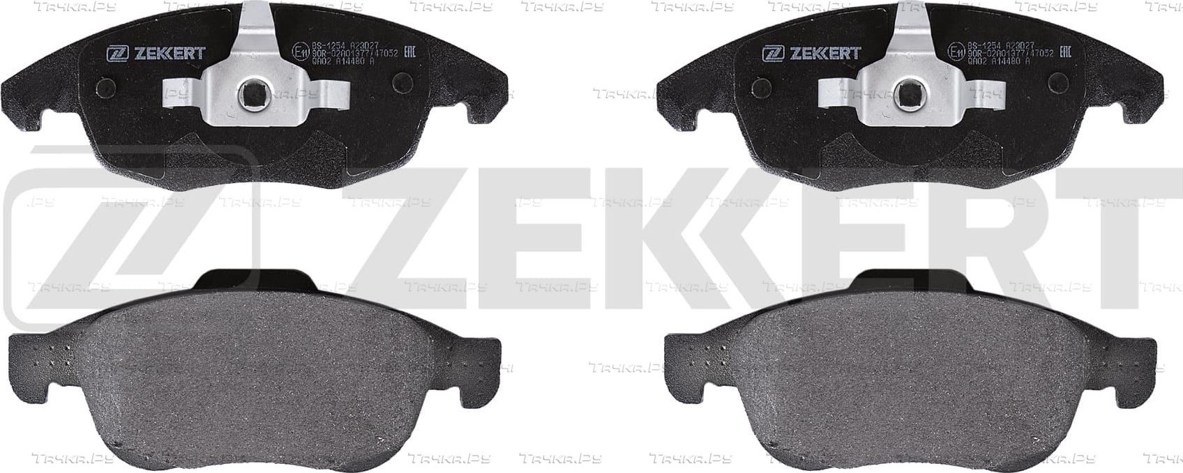 Тормозные колодки Zekkert передние для Citroen DS4 2011-2015. Артикул BS-1254