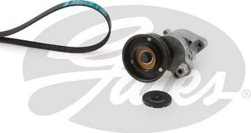 Приводной ремень поликлиновой с роликами (комплект) Gates FleetRunner™ Micro-V® Kit для DAF CF 85 2001-2007. Артикул K018PK1715HD