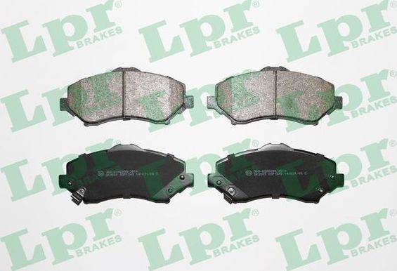 Тормозные колодки LPR передние для Fiat Freemont 2011-2016. Артикул 05P1549
