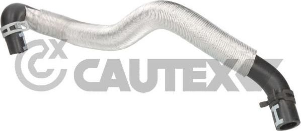 Патрубок радиатора (системы охлаждения) Cautex. Артикул 753193