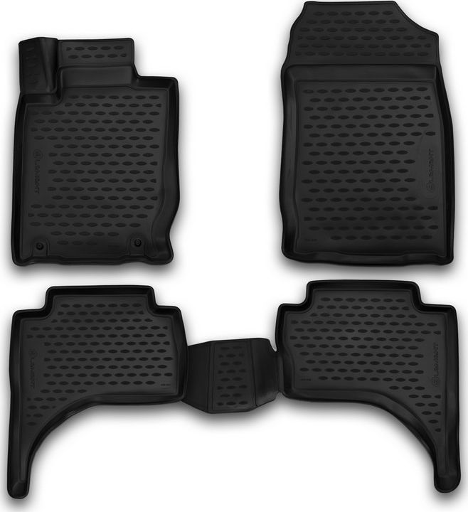 Коврики Element 3D для салона Mitsubishi L200 V Бюджетная комплектация 2015-2026. Артикул CARMIT00003