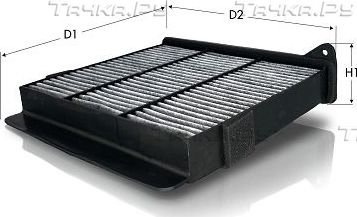 Салонный фильтр Tecneco Filters. Артикул CK1279C