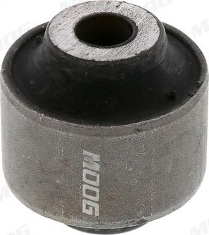 Сайлентблок переднего рычага подвески MOOG передний правый/левый нижний для Nissan Micra K13 2010-2016. Артикул NI-SB-14559