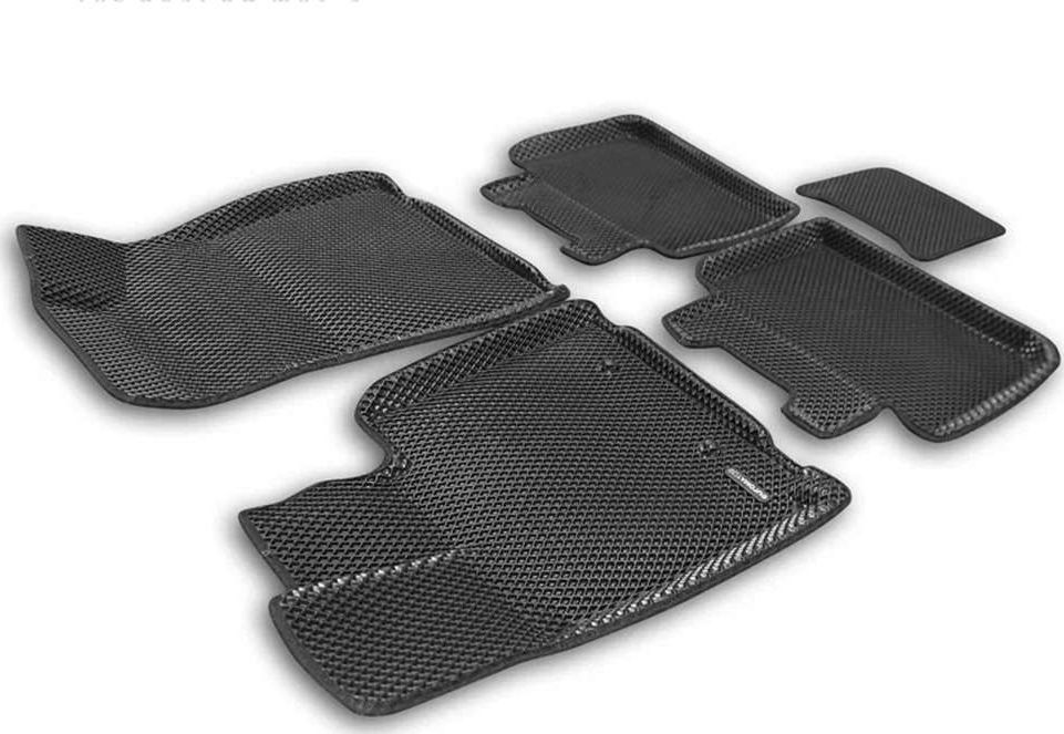 Коврики Euromat 3D EVA для салона BYD Han 2020-2026. Артикул EM3DEVA-001253