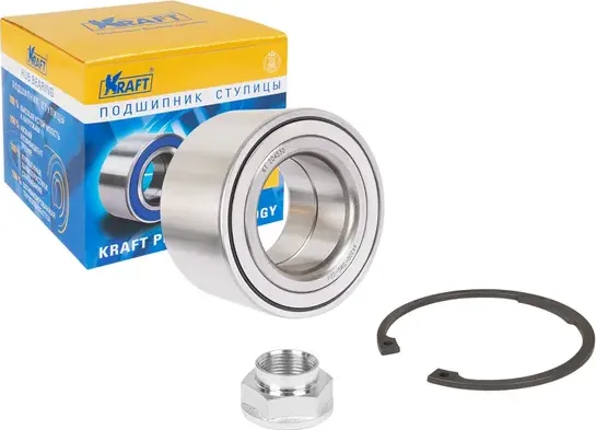 Подшипник ступицы HONDA CIVIC 06- перед.с магнит.кольцом (Kraft). Артикул KT204530