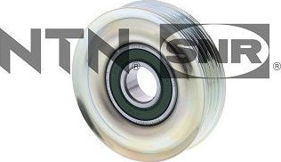Направляющий (ведущий) ролик приводного поликлинового ремня NTN / SNR для Honda Accord VI 1998-2002. Артикул GA374.41