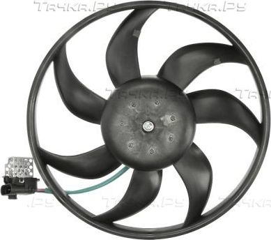 Вентилятор радиатора двигателя Thermotec для Opel Combo C 2001-2012. Артикул D8X008TT