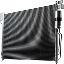 Радиатор кондиционера (конденсатор) Zentparts для Nissan Pathfinder R51 2005-2014. Артикул Z19209