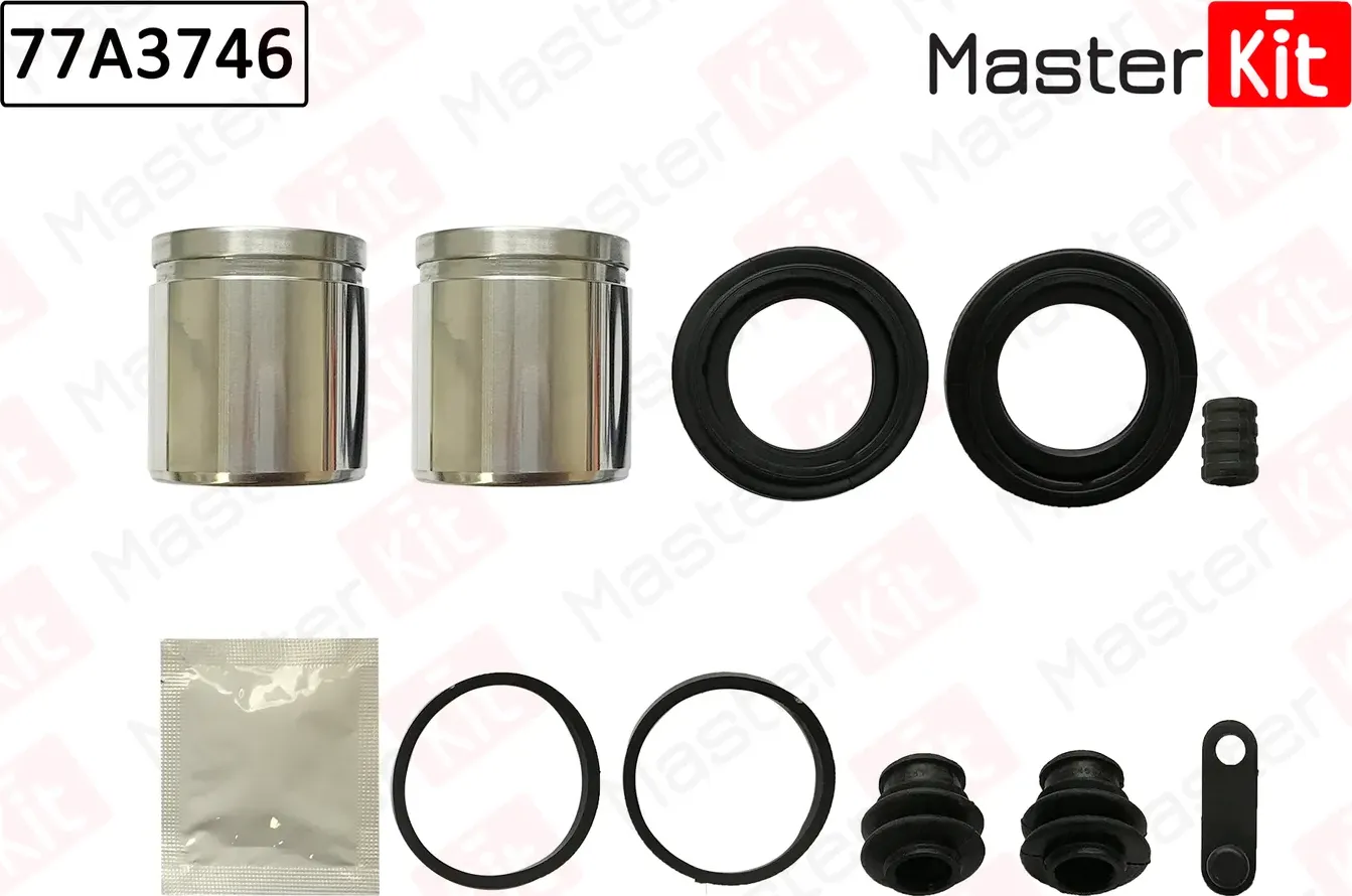 Ремкомплект тормозного суппорта с поршнем | перед прав/лев | (Master KIT). Артикул 77A3746