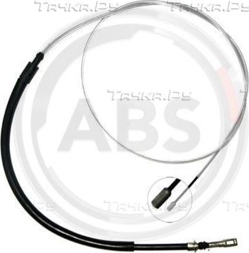 Трос ручника (тросик ручного тормоза) ABS. Артикул K16756