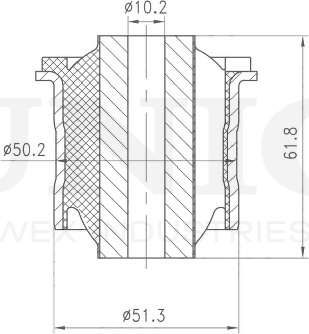 Сайлентблок рычага подвески (Unio). Артикул RMP-20615