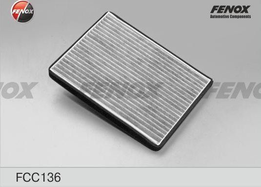 Салонный фильтр Fenox. Артикул FCC136