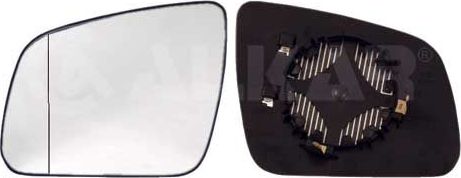 Зеркальное стекло бокового зеркала Alkar левое для Mercedes-Benz C-Класс III (W204, C204) 2007-2011. Артикул 6471569