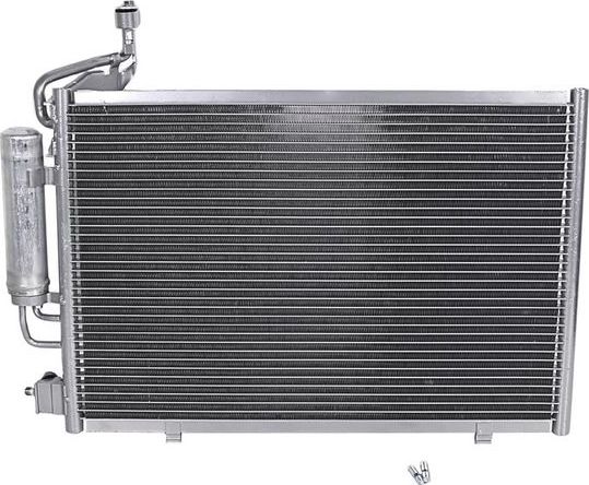 Радиатор кондиционера (конденсатор) Kamoka (алюминий) для Ford Fiesta VI 2012-2019. Артикул 7800480