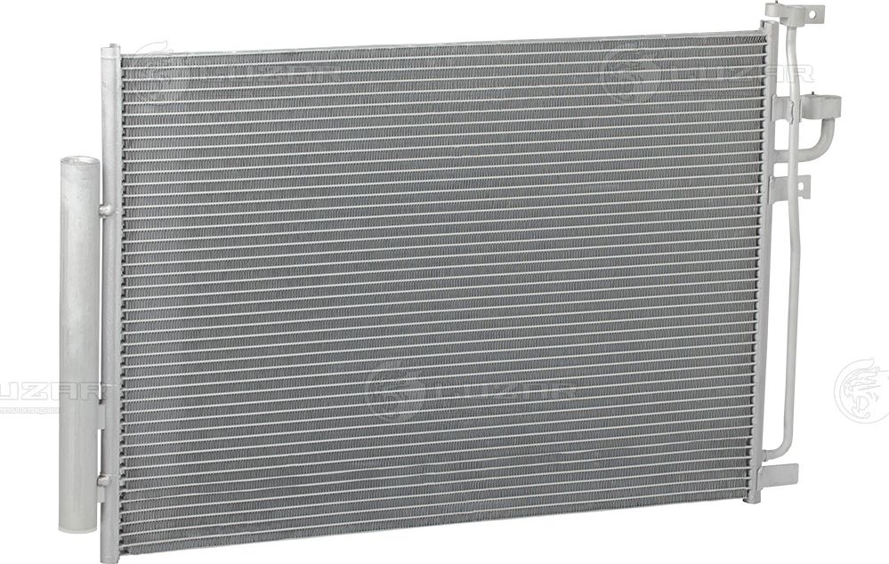 Радиатор кондиционера (конденсатор) Luzar (алюминий). Артикул LRAC 0543