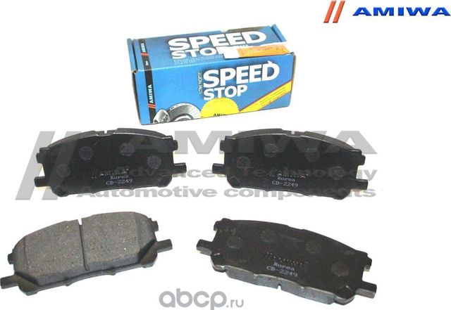 Колодки тормозные передние (Amiwa). Артикул CD2249