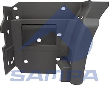 Пороги Sampa левый для Mercedes-Benz Actros MP1 1996-2003. Артикул 1810 0080