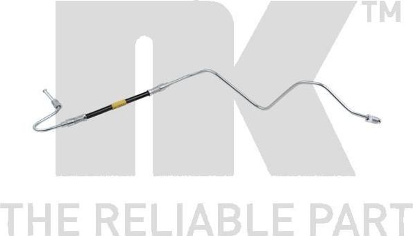 Тормозной шланг NK задний правый внешний для Citroen C3 Picasso I 2009-2011. Артикул 853782