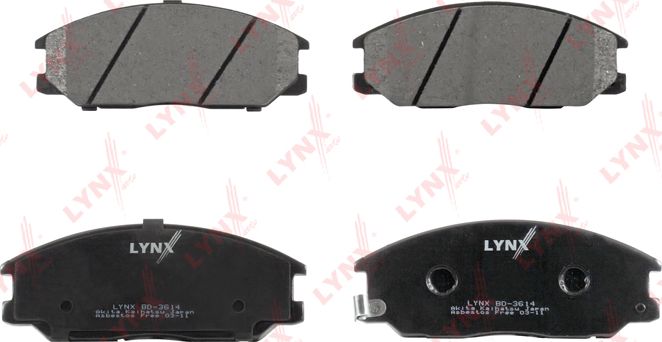 Тормозные колодки LYNXauto. Артикул BD-3614