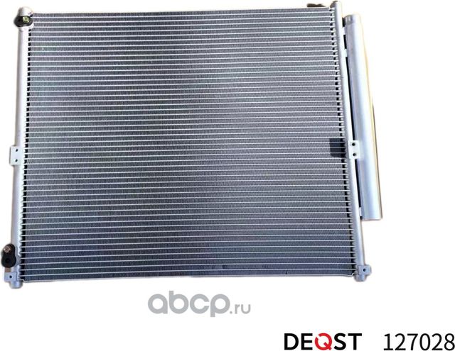 Радиатор кондиционирования TOYOTA LAND CRUISER (J12) Вездеход закрытый 09.02-10 (Deqst). Артикул 127028