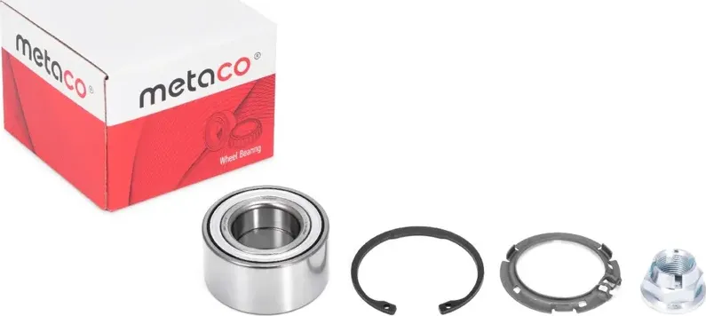Подшипник ступицы RENAULT LOGAN (2005-) с ABS //LOGAN после шасси A396386 (Metaco). Артикул 5100008