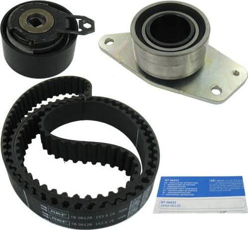 Ремень ГРМ с роликами (комплект) SKF для Renault Espace III 2000-2002. Артикул VKMA 06128