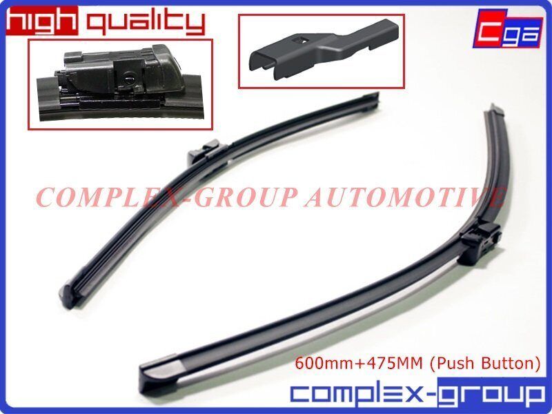 Комплект щеток стеклоочистителя (600+475) Push Button 19mm A979S 3397118979 1Q1998002 3C1998002 CGA. Артикул 10BLD53RA