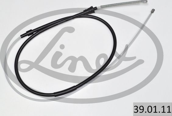 Трос ручника (тросик ручного тормоза) Linex правый/левый для Skoda Roomster I 2006-2015. Артикул 39.01.11