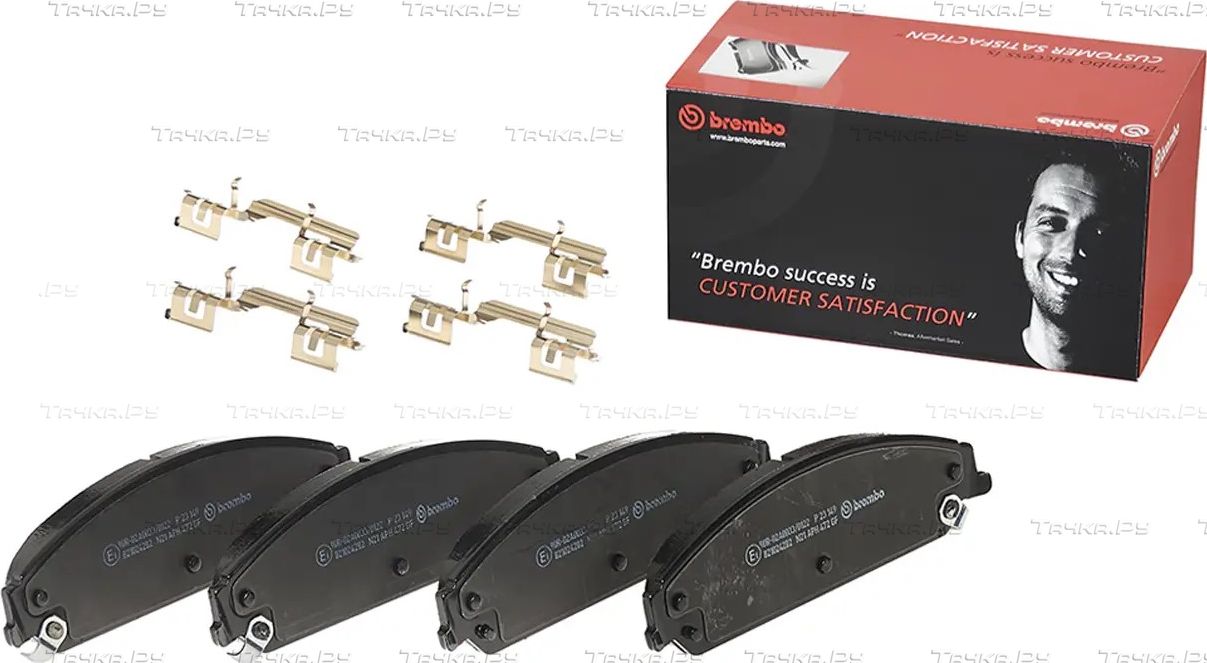 Тормозные колодки Brembo PRIME LINE передние для Dodge Charger VI (LD) 2011-2026. Артикул P 23 149
