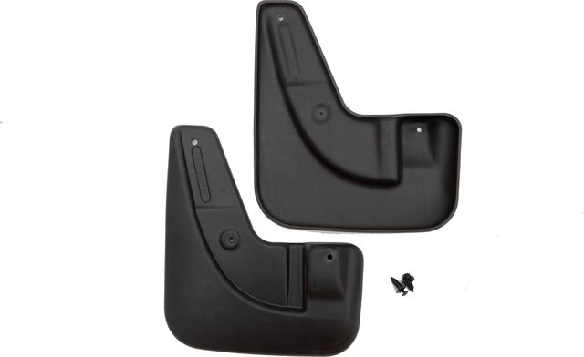 Брызговики Frosch (в пакете) передняя пара для Geely NL-4 2018-2026. Артикул NLF.75.16.F13