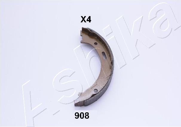 Тормозные колодки (стояночная тормозная система) ASHIKA задние для Jeep Grand Cherokee III (WK) 2005-2010. Артикул 55-09-908