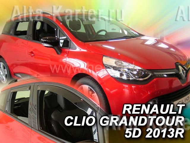 Дефлекторы Heko для окон Renault Clio IV Grandtour 2013-2026. Артикул 27187