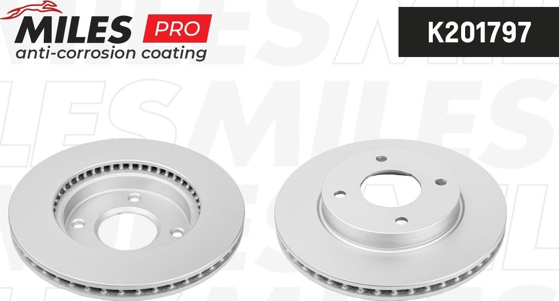 Тормозной диск Miles. Артикул K201797