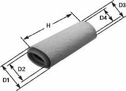 Воздушный фильтр Clean Filters для Alpina D10 E39 2000-2003. Артикул MA3012