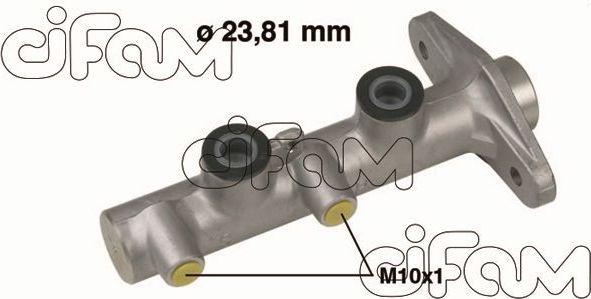 Тормозной цилиндр главный Cifam (алюминий) для Hyundai Matrix I 2001-2010. Артикул 202-586