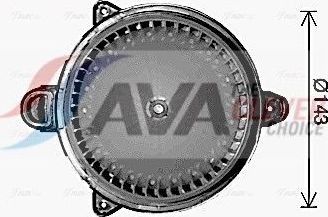 Вентилятор, мотор печки (отопителя) салона AVA для Ford EcoSport I 2012-2026. Артикул FD8668
