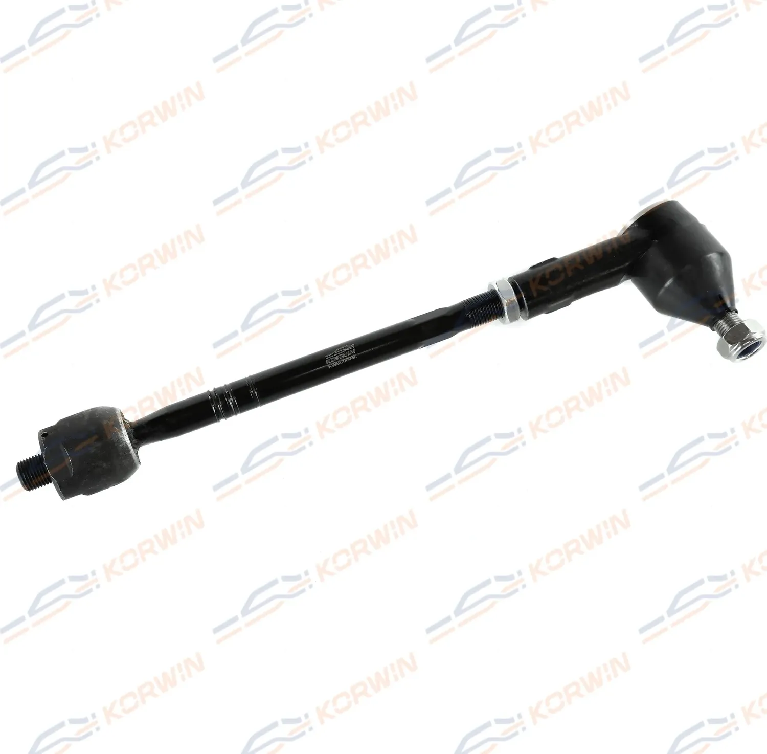 Тяга рулевая с наконечником L Audi Q7 (4L) (гарантия 1 год/30т.км) (Korwin). Артикул KWBC0003L
