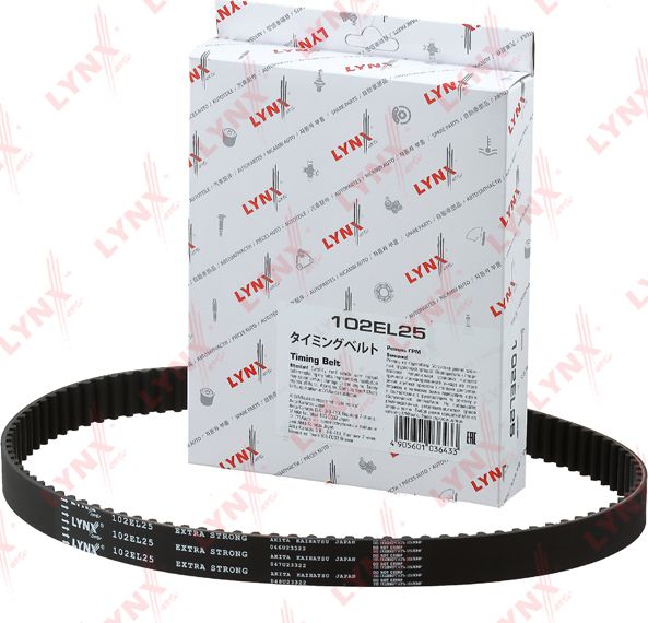 Ремень ГРМ LYNXauto для Toyota 4Runner III 1995-2002. Артикул 102EL25