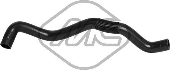 Патрубок радиатора (системы охлаждения) Metalcaucho. Артикул 99097