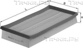 Воздушный фильтр Mahle-Knecht. Артикул LX 692