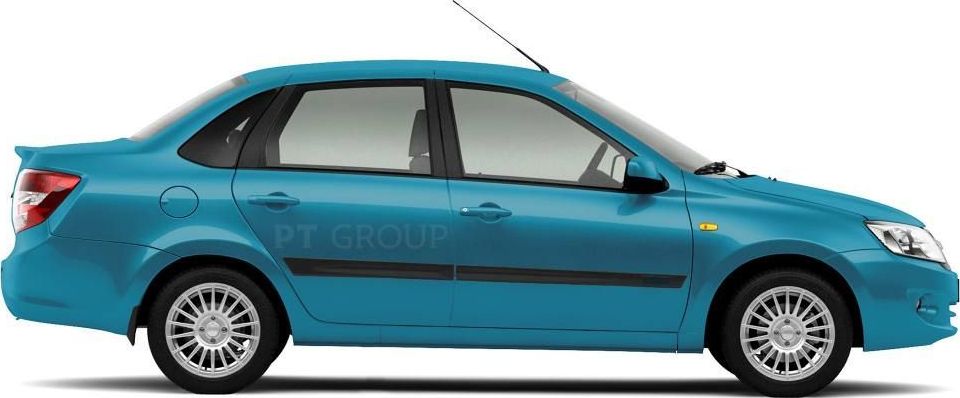 Молдинг PT Group дверей Стрела ABS для Lada Granta седан 2012-2026. Артикул 01900207