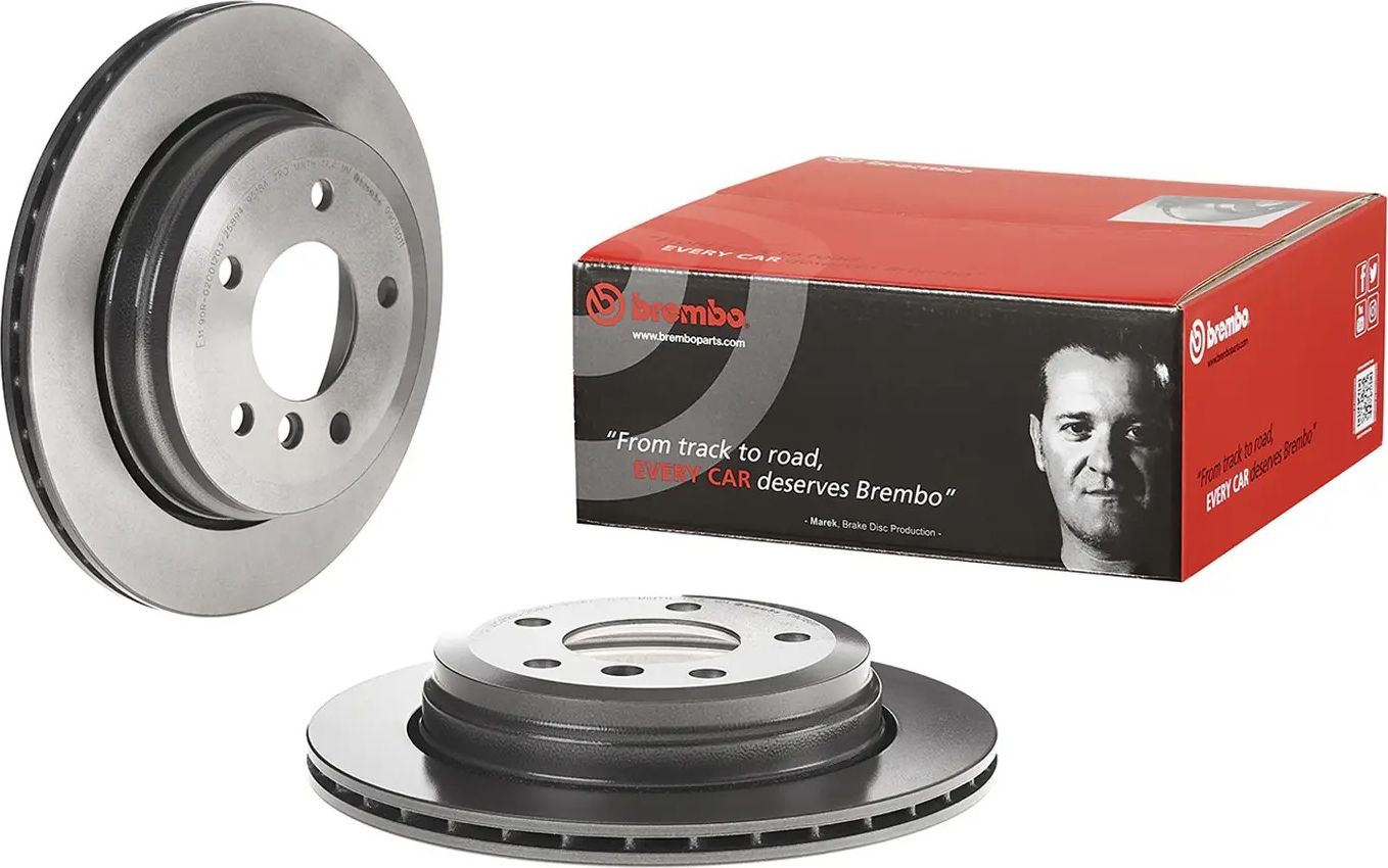 Тормозной диск Brembo PRIME LINE - UV Coated. Артикул 09.C180.11