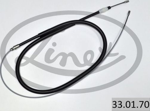 Трос ручника (тросик ручного тормоза) Linex. Артикул 33.01.70