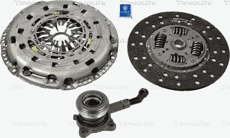 Сцепление (комплект) SACHS XTend Kit plus CSC для Ford Transit Torneo VII 2011-2014. Артикул 3000 990 517