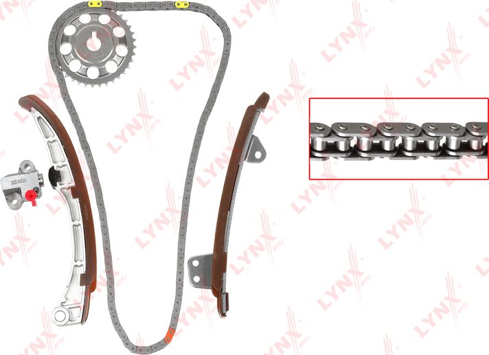 Цепь ГРМ LYNXauto для Toyota Probox I 2002-2014. Артикул TK-0070